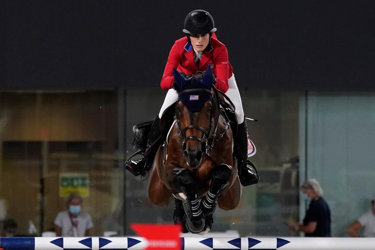 APTOPIX Tokyo Olympics Equestrian (Copyright 2021 The Associated Press. All rights reserved)