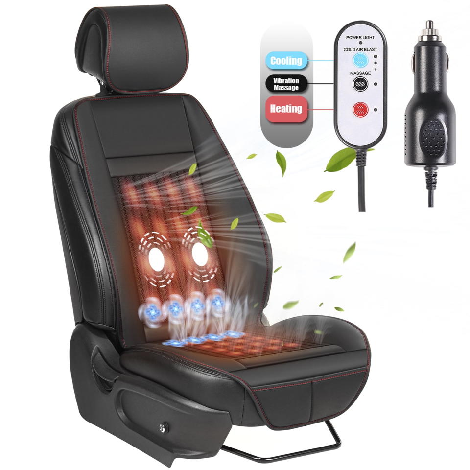 <p><a href="https://go.redirectingat.com?id=74968X1596630&url=https%3A%2F%2Fwww.walmart.com%2Fip%2FPaffenery-Luxury-Heated-and-Cooling-Car-Seat-Cover-Ventilated-Cooling-Car-Seat-Warmer-Cushion-12-24V-Universal-Fit-Fashion-Black%2F1026961079&sref=https%3A%2F%2Fwww.roadandtrack.com%2Fgear%2Fg46444408%2Fbest-heated-seat-covers%2F" rel="nofollow noopener" target="_blank" data-ylk="slk:Shop Now;elm:context_link;itc:0;sec:content-canvas" class="link ">Shop Now</a></p><p>Heated and Ventilated Car Seat Cover </p><p>walmart.com</p><p>$99.99</p><span class="copyright">Walmart </span>