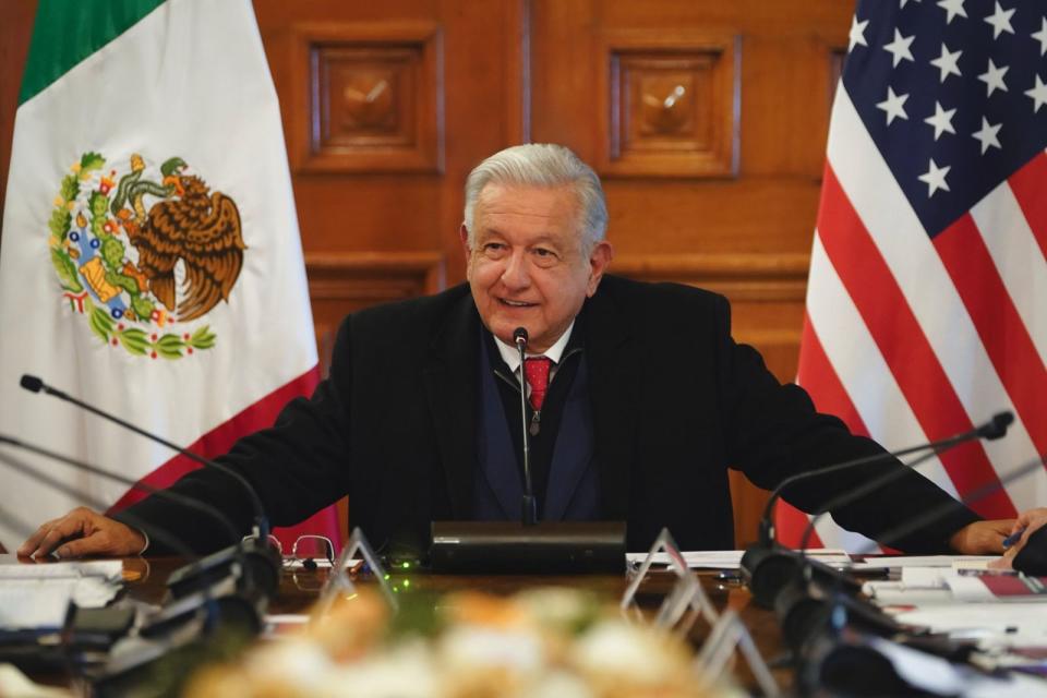 墨西哥總統羅培茲歐布拉多不滿厄瓜多硬闖他們大使館逮人，只是與厄國斷交。（翻攝自@lopezobrador_ X）