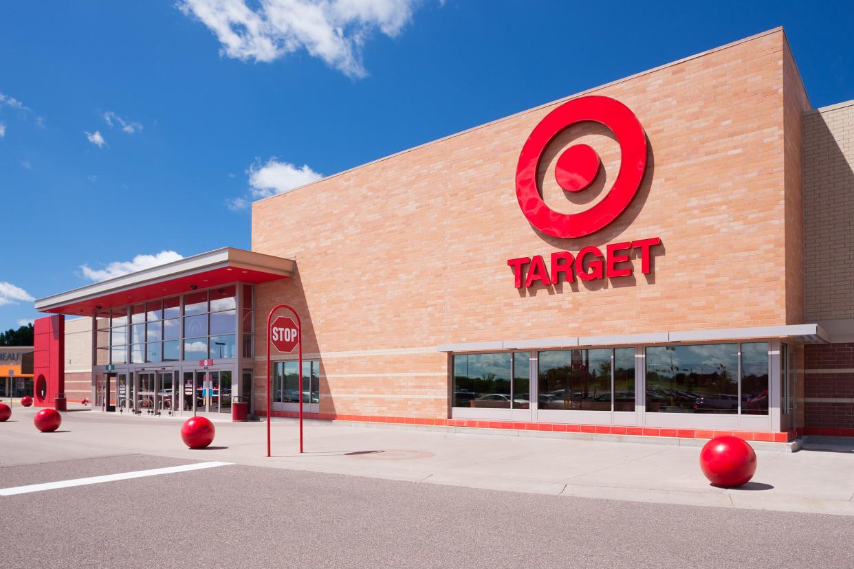 exterior of Target store