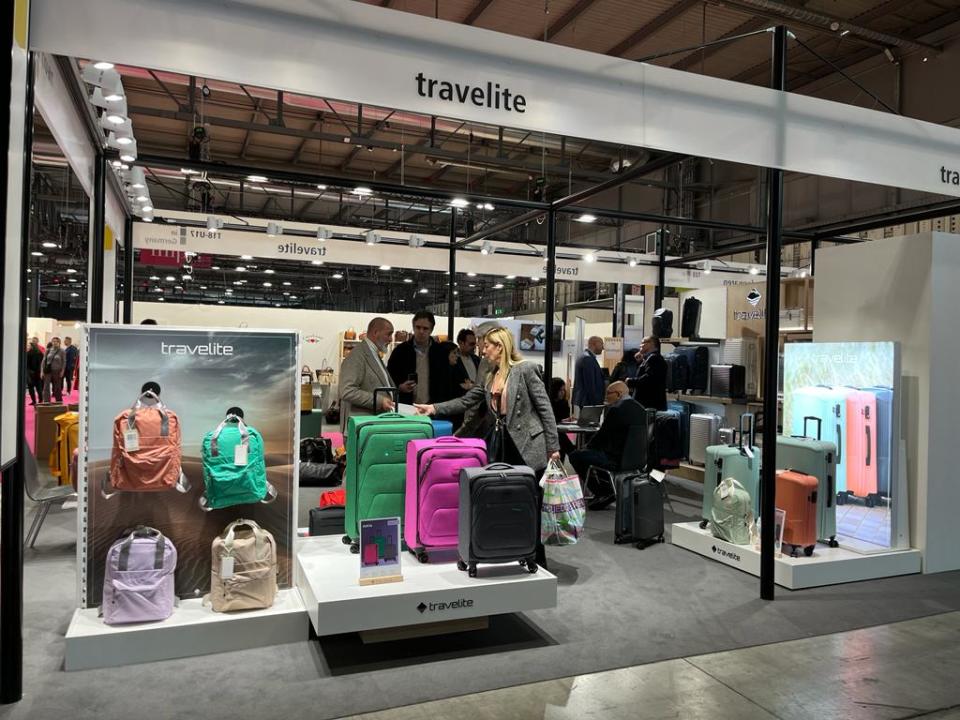 The Travelite booth