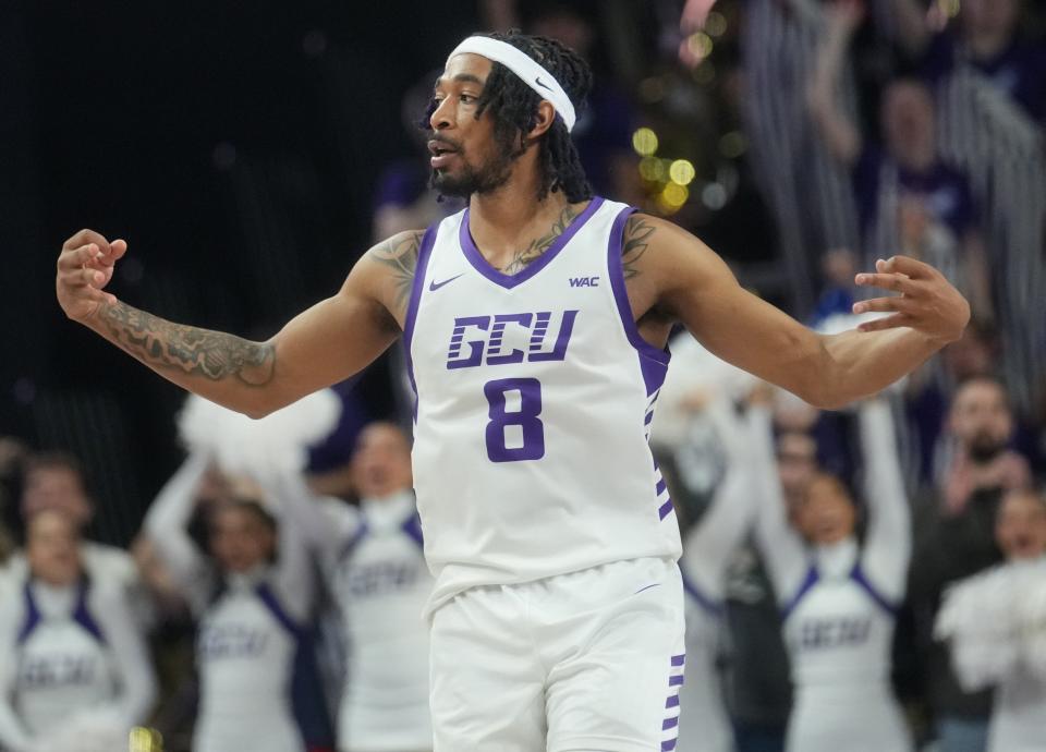 The Grand Canyon men's basketball team has work to do to secure and NCAA Tournament bid.