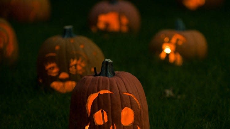 Common injuries over the Halloween season include severe cuts from carving pumpkins and lacerations to limbs from falls caused by costumes.