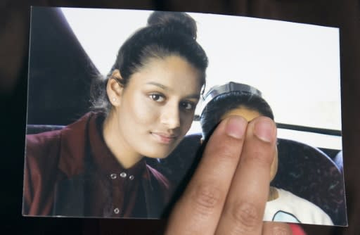 Shamima Begum fled London with two friends to join the terror network in 2015 when she was just 15. Source: AFP