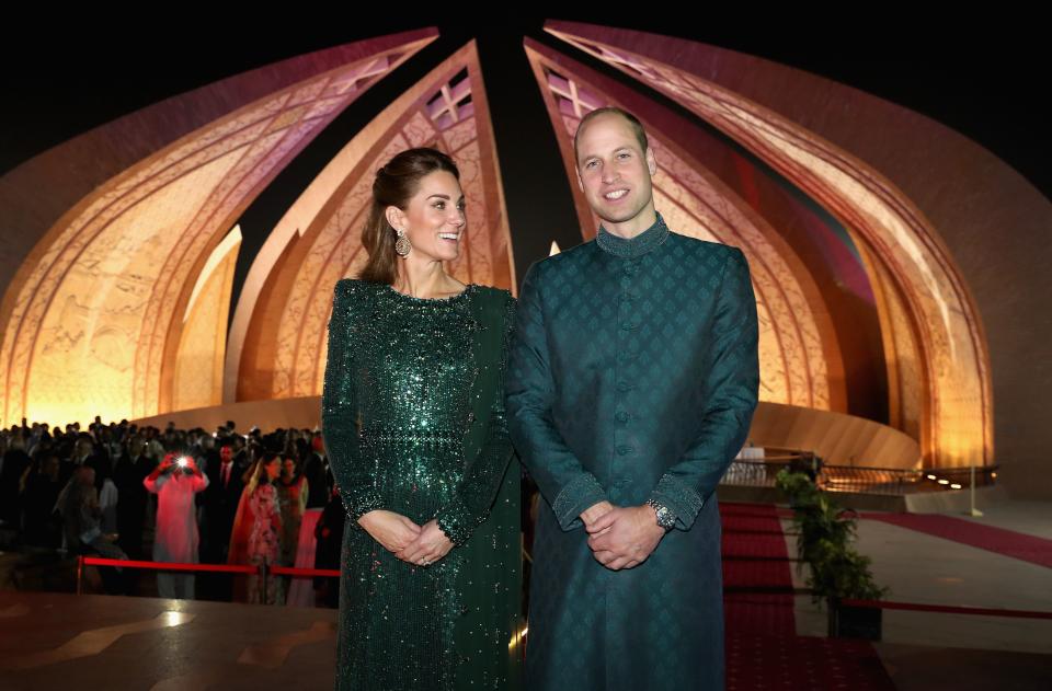 Kate Middleton and Prince William on tour in Pakistan