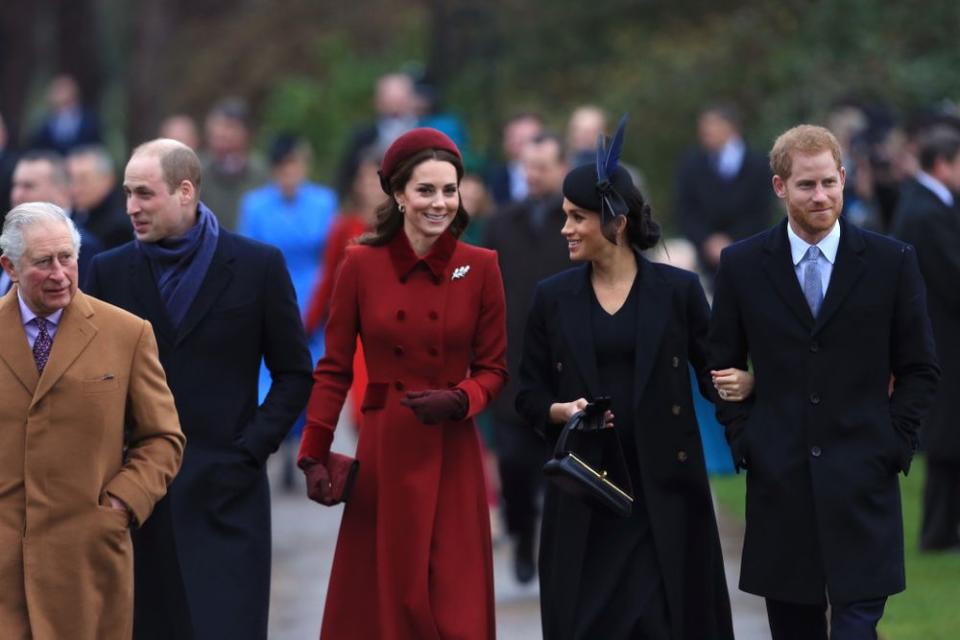 Prince William, Kate Middleton, Meghan Markle and Prince Harry