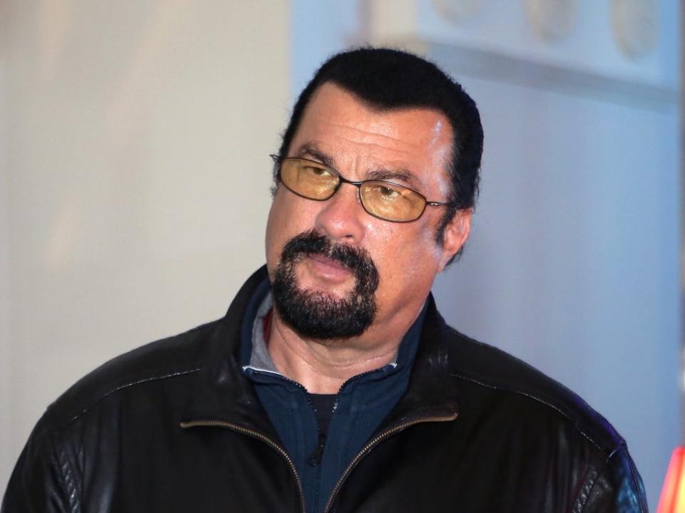 Steven Seagal praised Putin at his birthday party in Moscow (Getty Images)