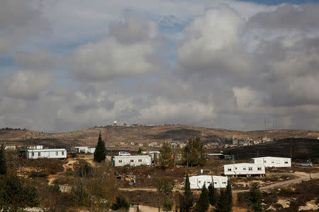 A general view shows the Jewish settler outpost of Amona in the West Bank November 16, 2016. REUTERS/Ronen Zvulun/File Photo