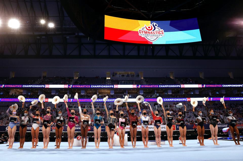 us gymnastics team