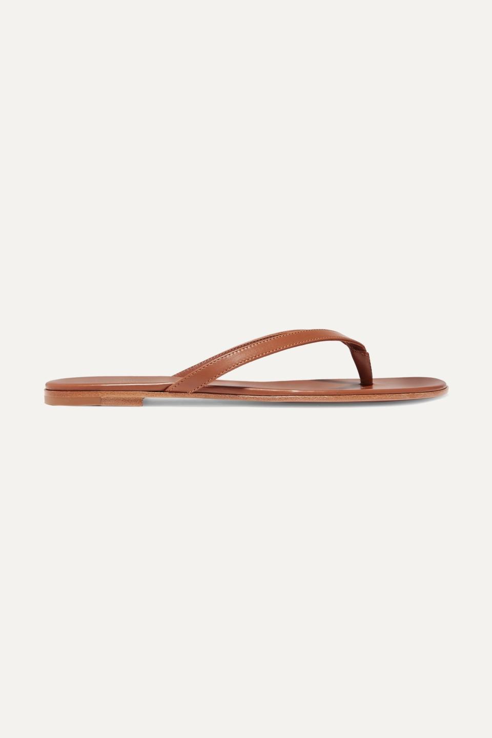 Leather Flip Flops