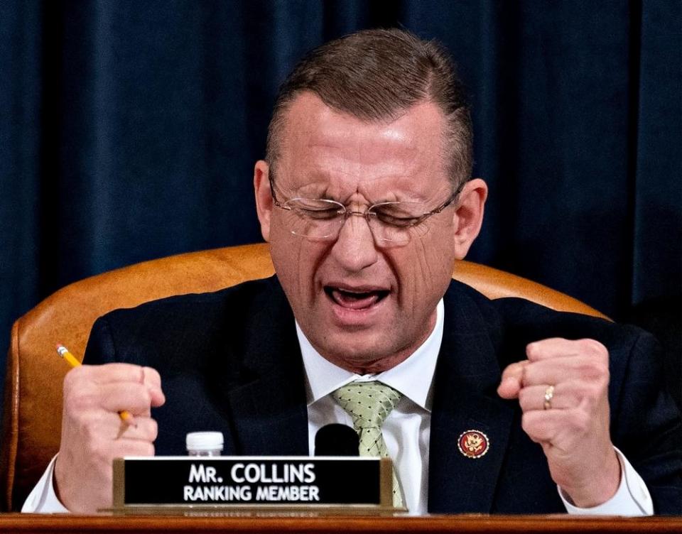 Doug Collins speaks during a House judiciary committee hearing.