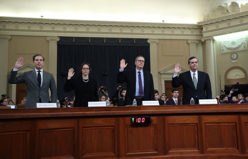 House Judiciary Committee holds hearing on Trump impeachment Inquiry on Capitol Hill in Washington