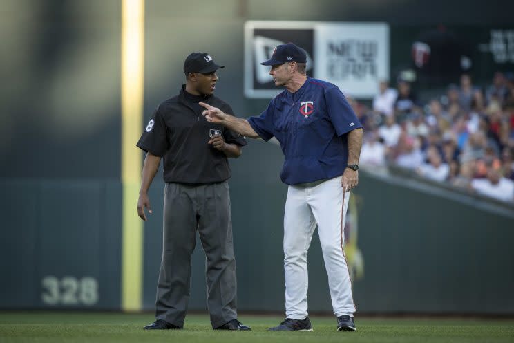 Paul Molitor ran into some issues Tuesday night. (AP Photo)