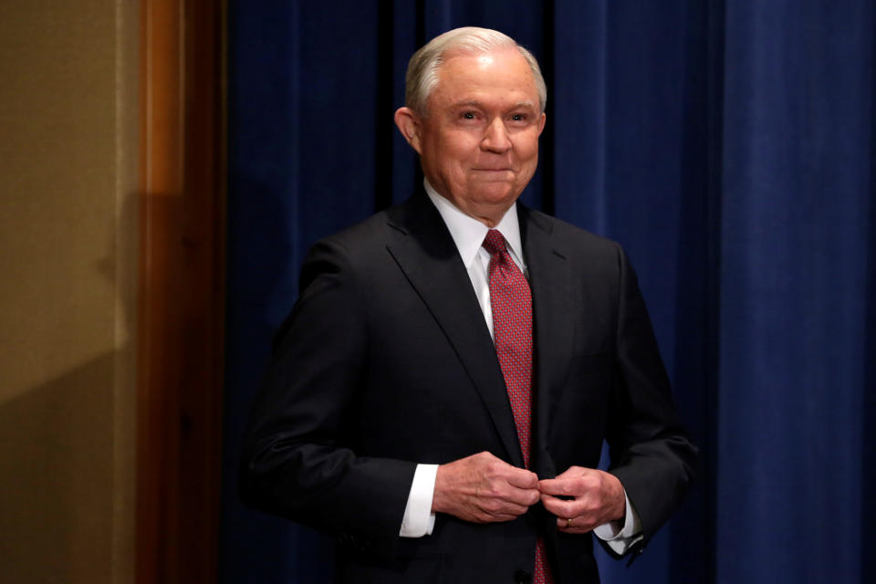 Attorney General Jeff Sessions declared&nbsp;the end of DACA at a news conference on Sept. 5. (Photo: Yuri Gripas / Reuters)