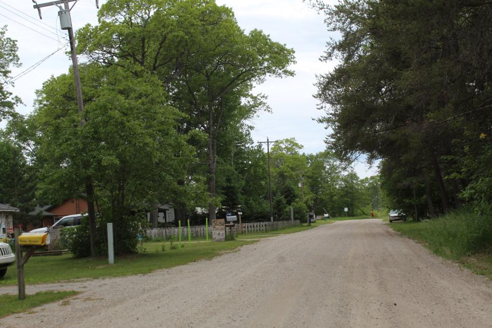 A resident who lives on Fisherwoods Road, in Tuscarora Township, complained to the township board members about the amount of dust on the road after her son was almost hit riding his bicycle due to four wheelers coming off the trail at the end of the road and stirring up dust.