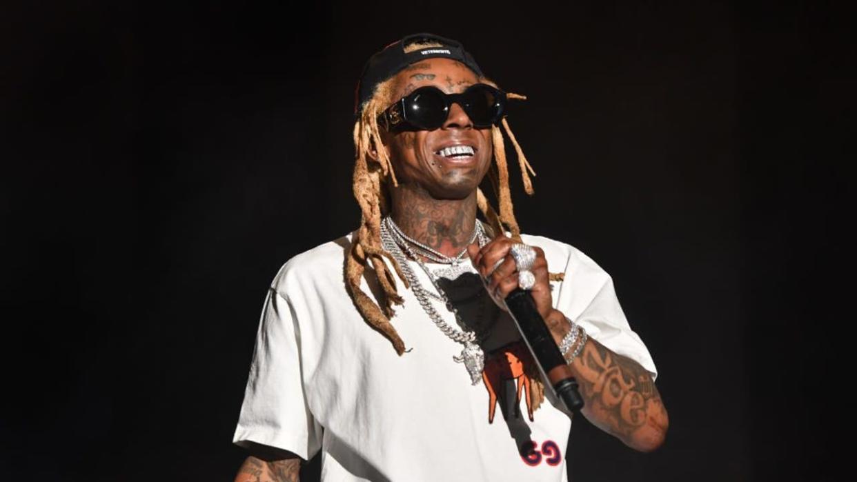 <div>Lil Wayne performs during Lil Weezyana 2019 at UNO Lakefront Arena on September 07, 2019 in New Orleans, Louisiana. (Photo by Erika Goldring/Getty Images)</div>