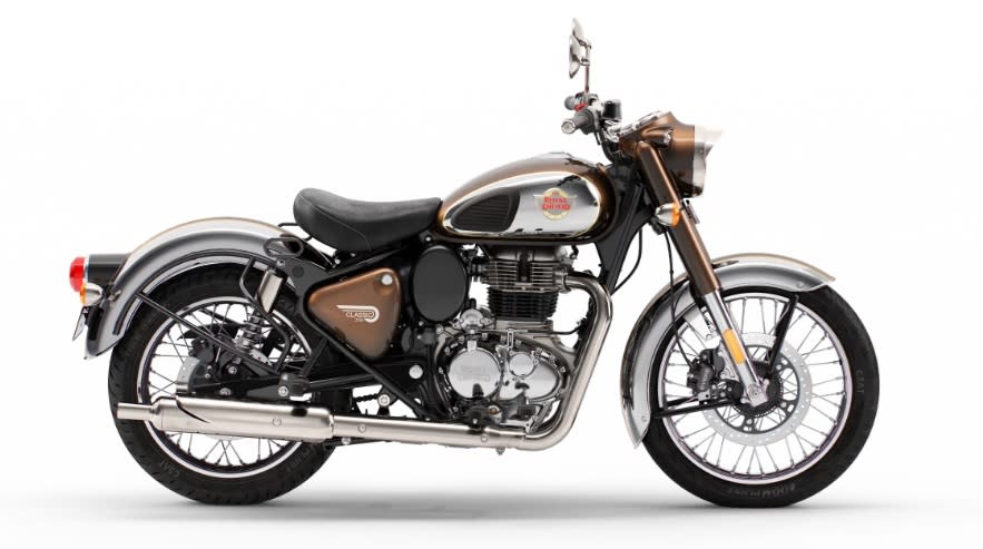 Royal Enfield Classic, como lo dice su nombre, un clásico de la marca.