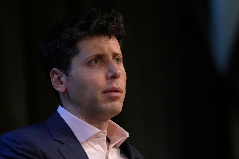 OpenAI boss Sam Altman was one of the letter’s signatories (PA) (AP)