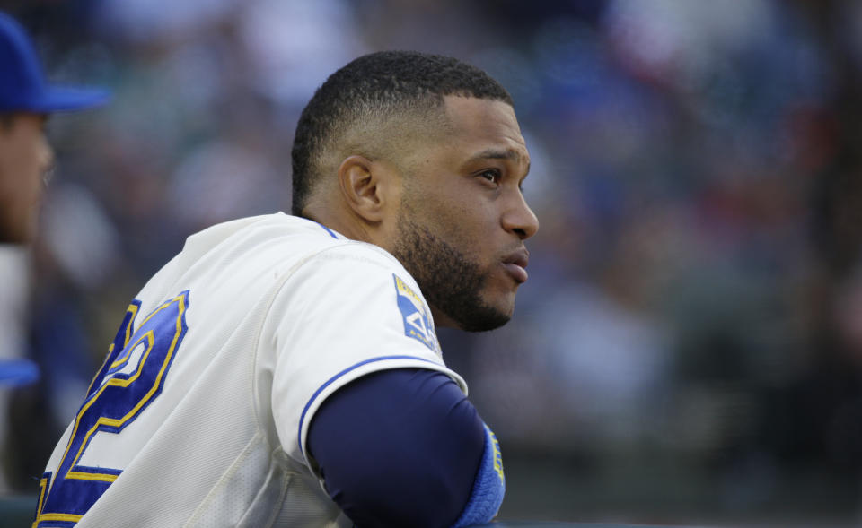 Seattle Mariners second baseman Robinson Cano discusses his suspension for use of diuretic often used to mask effect of performance-enhancing drugs. (AP Photo)