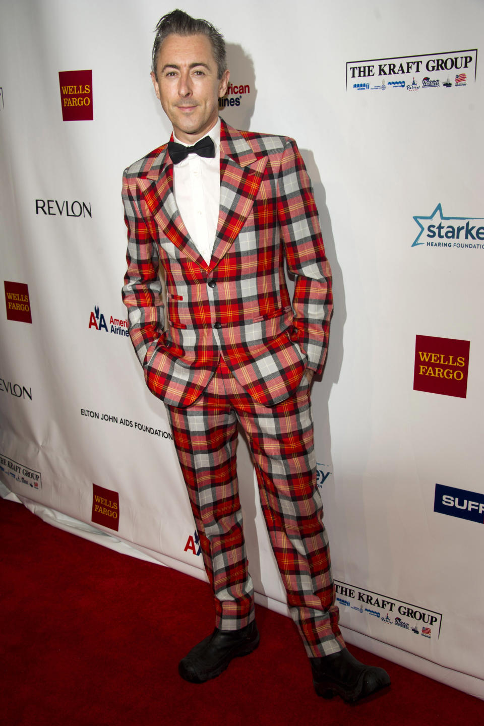 Alan Cumming attends Elton John's AIDS Foundation's 11th annual Enduring Vision benefit on Monday, Oct. 15, 2012 in New York. (Photo by Charles Sykes/Invision/AP)