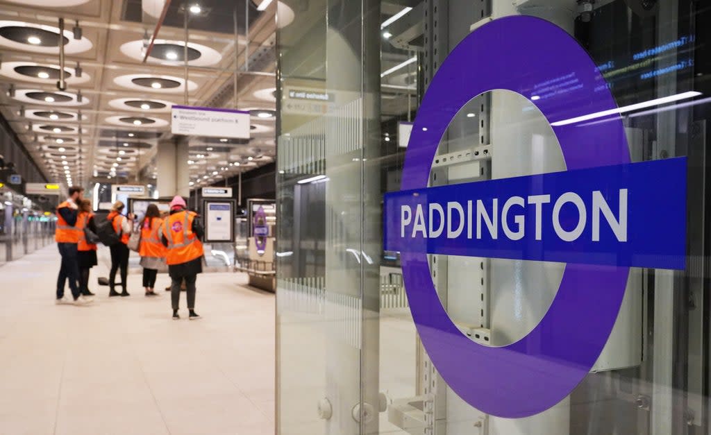 London’s Crossrail project suffered numerous setbacks (Jonathan Brady/PA) (PA Wire)