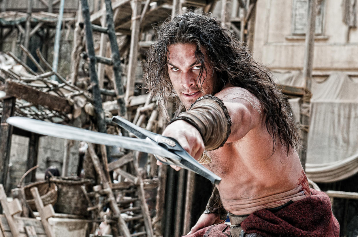 CONAN THE BARBARIAN, Jason Momoa, 2011. ©Lionsgate/Courtesy Everett Collection