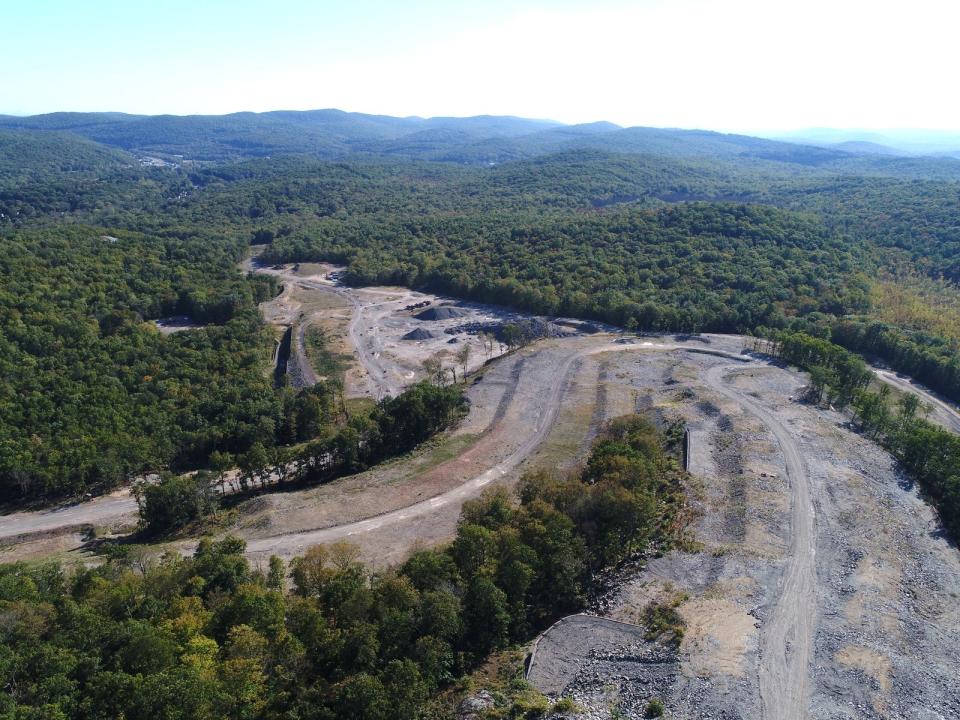 An aerial view of the Tuxedo Farms development in September 2017.