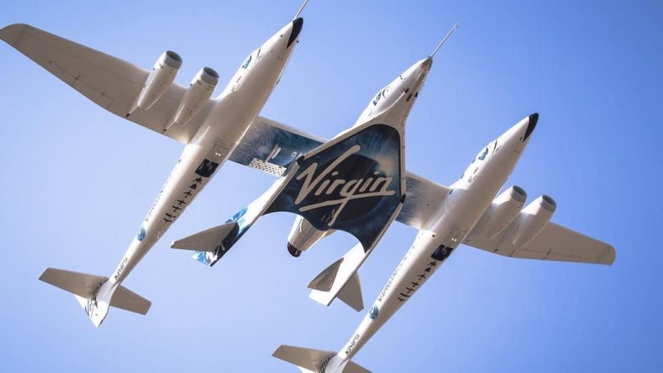 Virgin Galactic plane