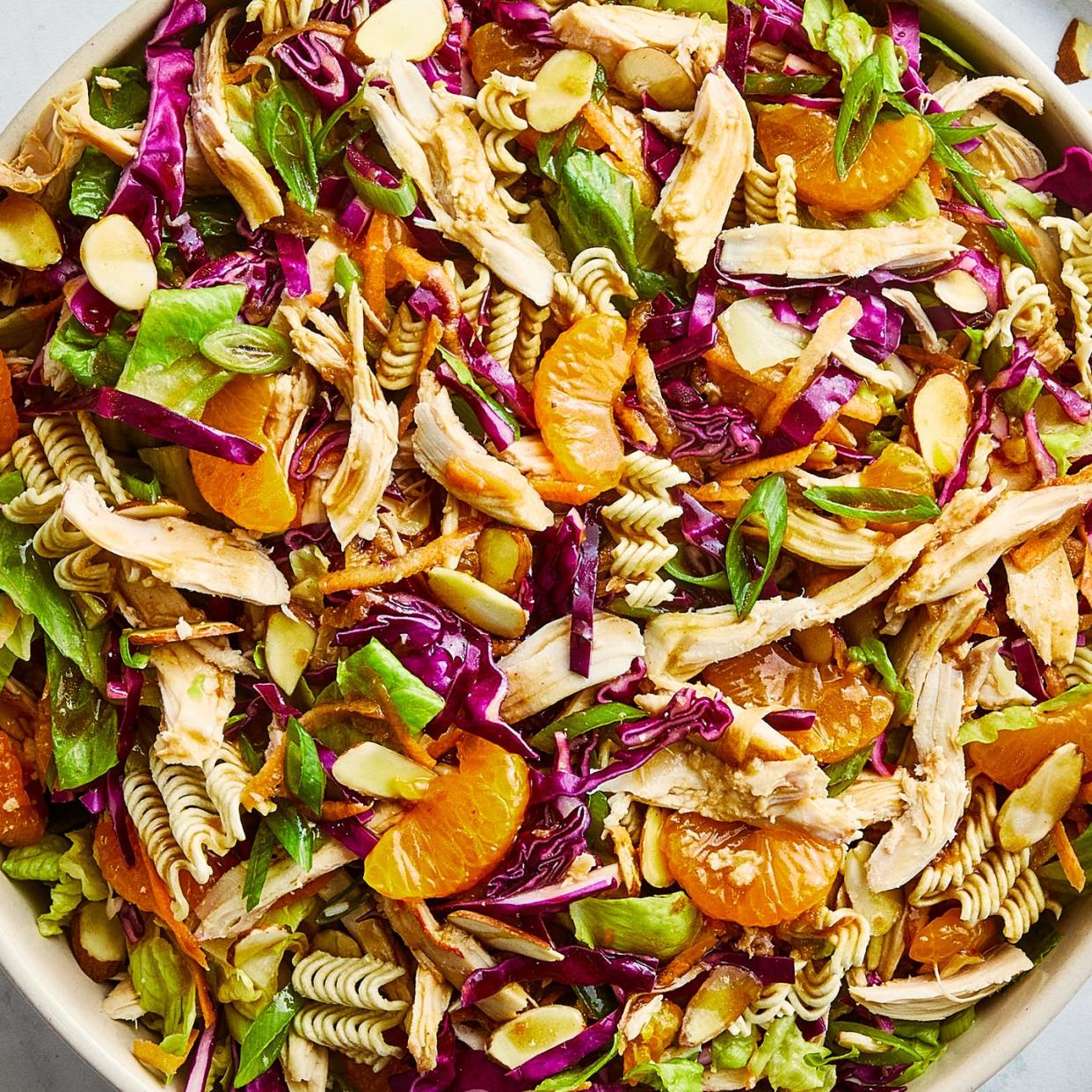 crunchy mandarin orangechicken salad