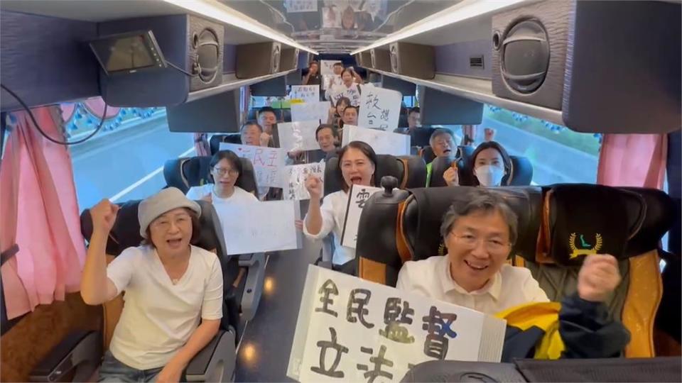 反國會擴權法案！　雲林９名綠議員　號召搭遊覽車北上聲援