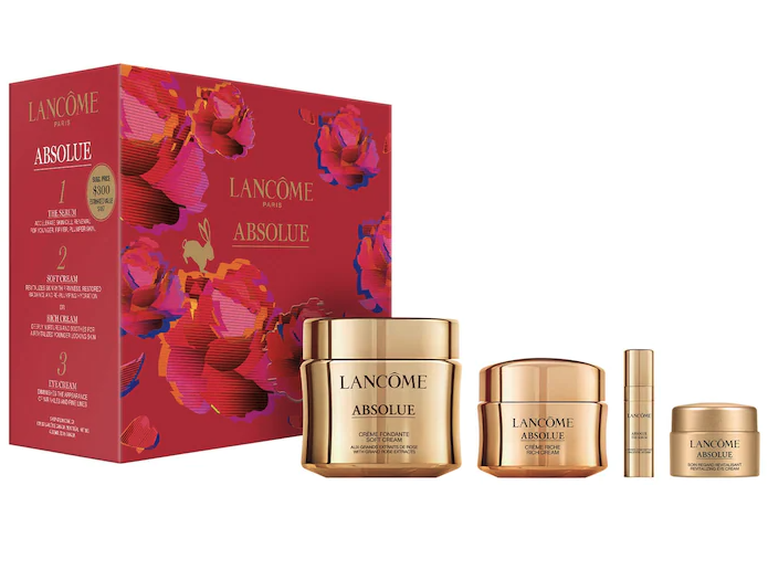 Lancôme Lunar New Year Absolue Routine. Image via Sephora.