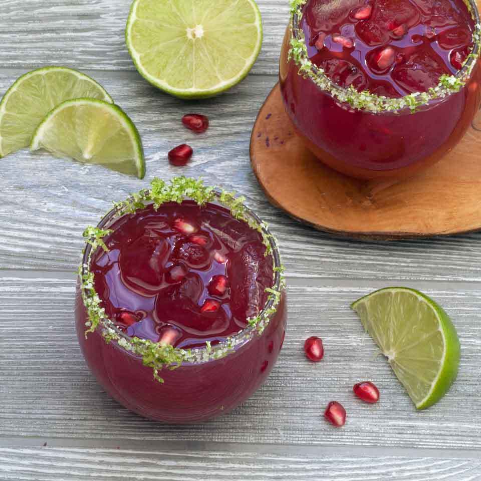 Pomegranate Margaritas