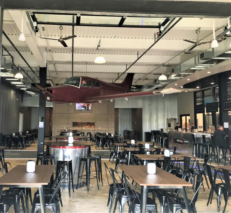 A look at the interior of the new Bonesaw Pilot House at the Deptford Mall. Bonesaw Brewing Co. said the spot had a soft opening on Saturday, Sept. 30, with new beers reaching taps every few days. PHOTO: Oct. 5, 2023.
(Credit: Joseph P. Smith)