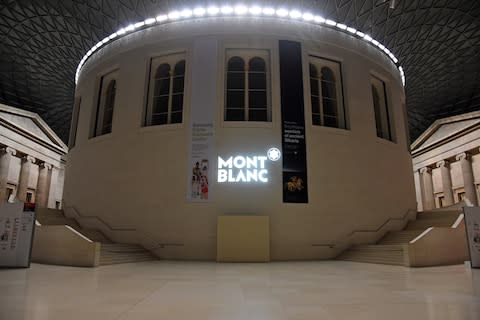 The Montblanc de la Culture Arts Patronage Award ceremony was held at the British Museum, whose upcoming exhibition award winner John Studzinski is supporting - Credit: Dave Benett/Getty Images 