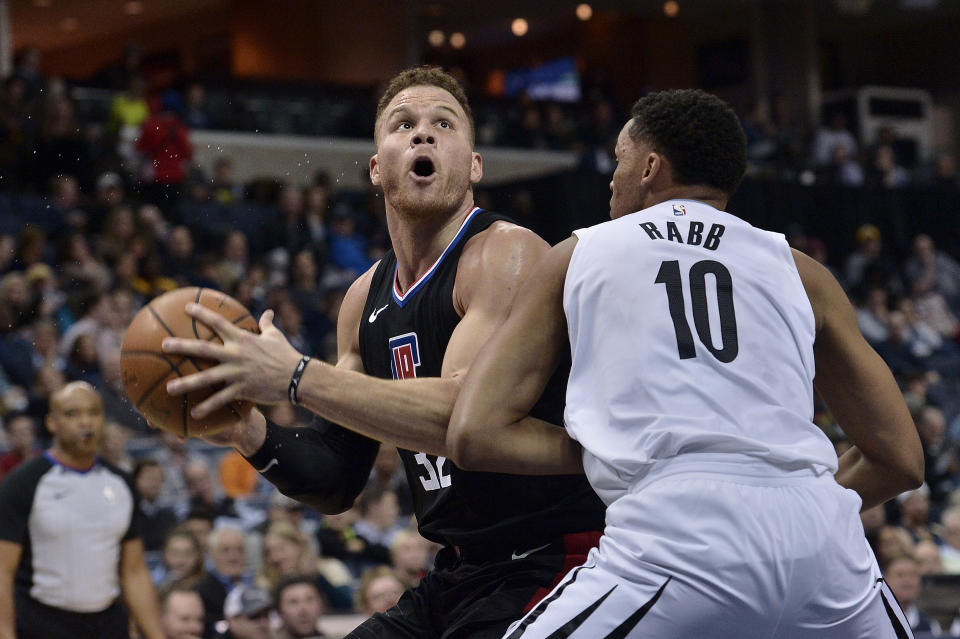 Blake Griffin is oft-injured and has a game that really doesn’t fit today’s NBA. (AP)