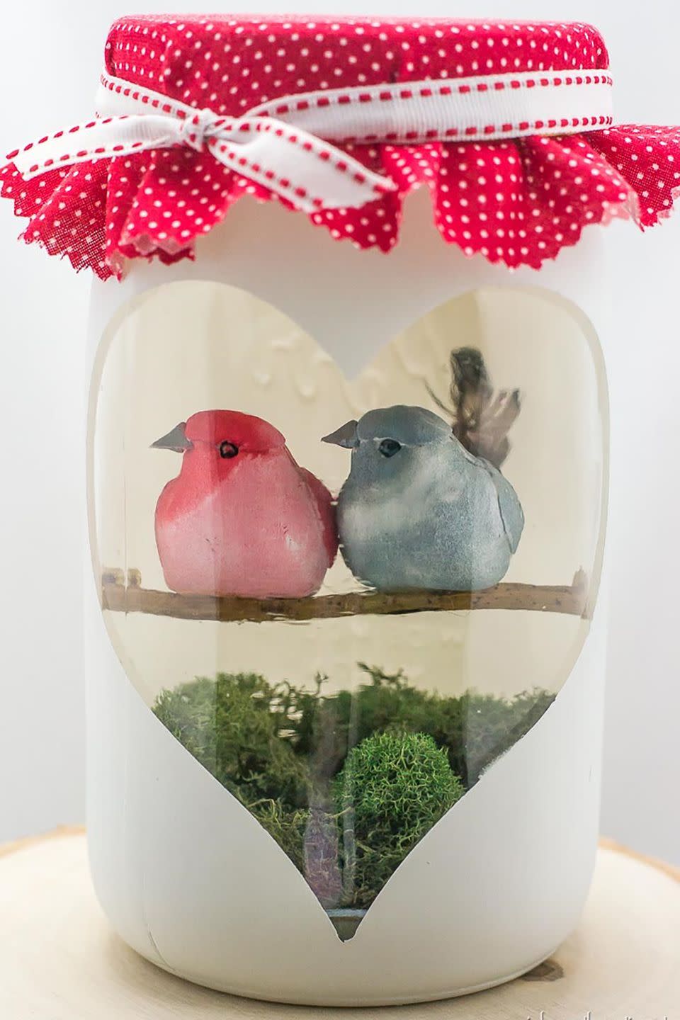 Love Birds Jar