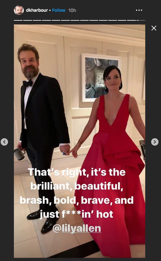 Photo credit: David Harbour - Instagram