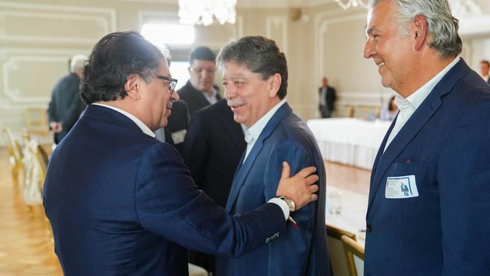 Petro se reunió con el Consejo Gremial de Colombia. Imagen: Presidencia