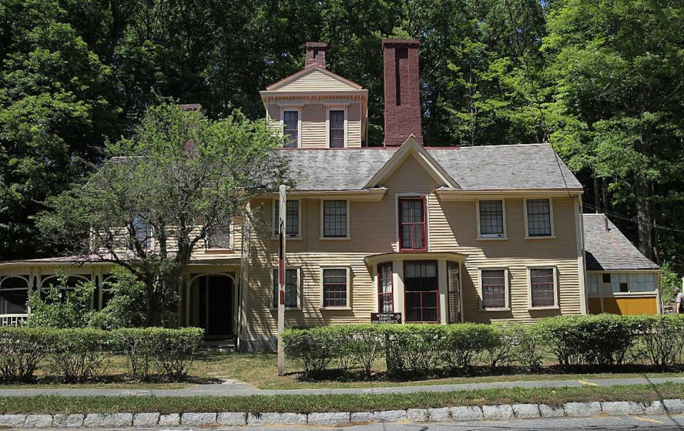 The Wayside, where Alcott lived with her family in Concord, Mass., was also the title of a piece of nonfiction by E.H. Gould. <a href="https://www.gettyimages.com/detail/news-photo/the-wayside-is-a-national-historic-landmark-lived-in-by-news-photo/545147518?adppopup=true" rel="nofollow noopener" target="_blank" data-ylk="slk:Joanne Rathe/The Boston Globe via Getty Images;elm:context_link;itc:0;sec:content-canvas" class="link ">Joanne Rathe/The Boston Globe via Getty Images</a>