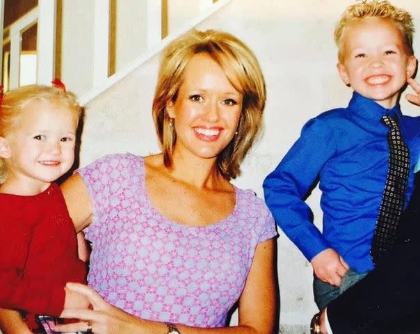 <p> Courtesy of Jennie Gage</p> Jennie Gage (center) with some of her kids