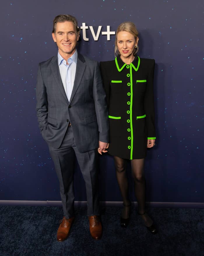 Closeup of Billy Crudup and Naomi Watts