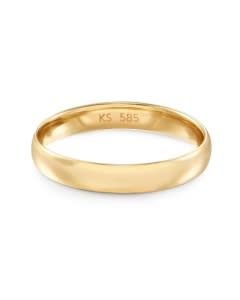 gold wedding band