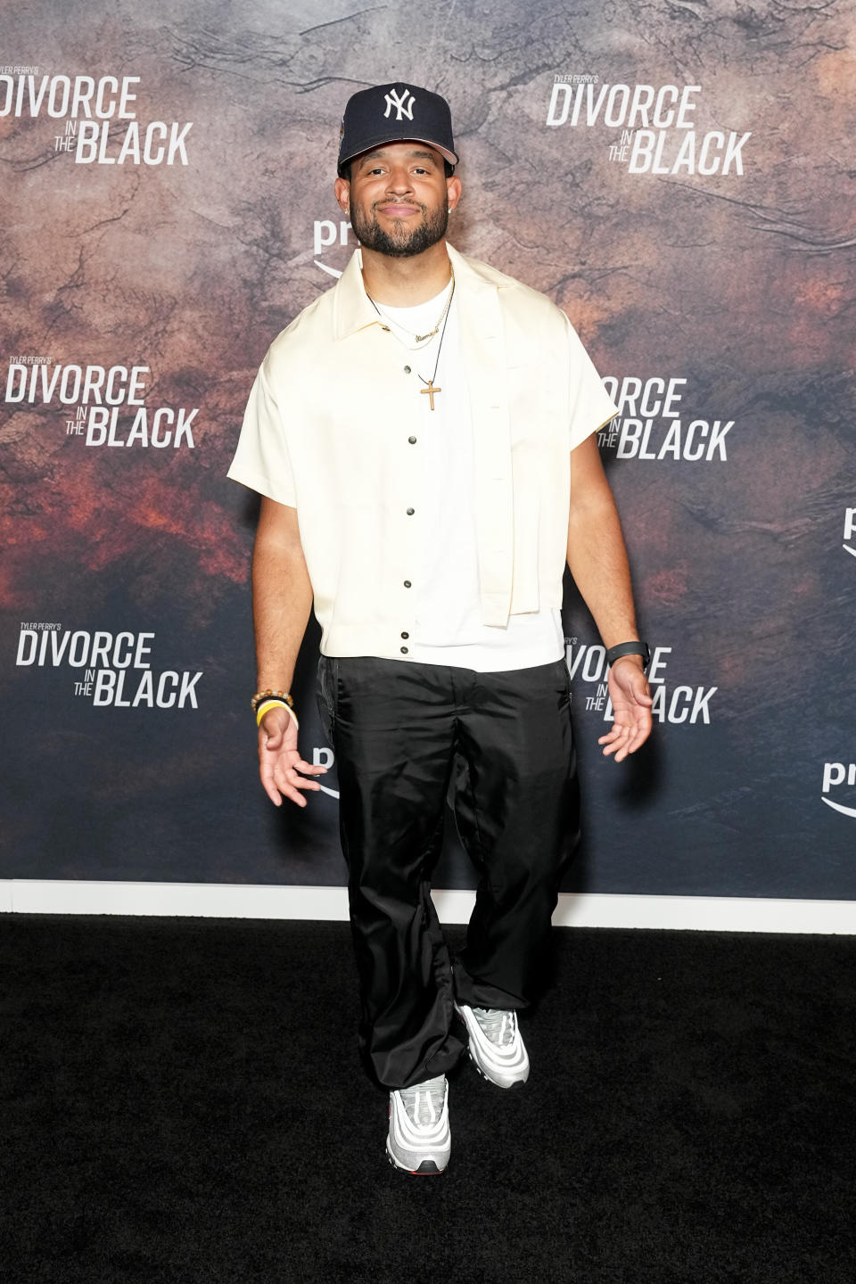 Armani Ortiz at Tyler Perry’s “Divorce In The Black” New York premiere held at the Regal Times Square on July 8, 2024 in New York, New York.