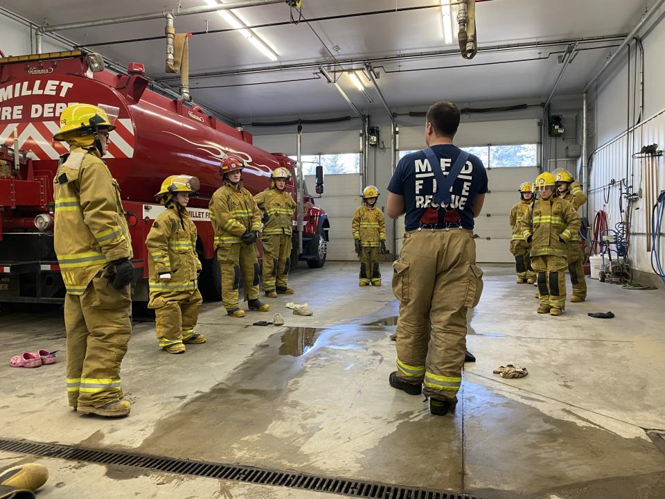 The town of Millet, Alberta, has volunteer firefighters year round. These are their stories.