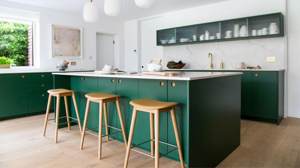 12. Be bold with your kitchen cabinets