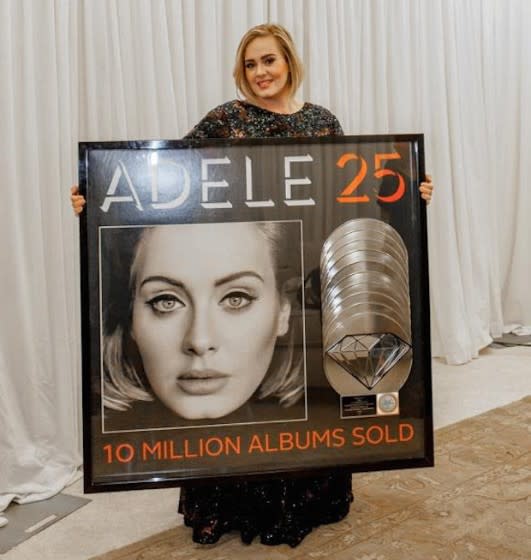 Adele's 25 Certified Diamond - Yahoo Sports