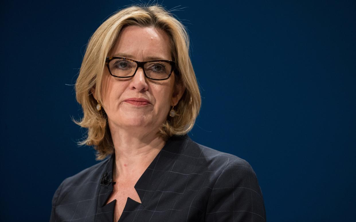 Home Secretary Amber Rudd picks out the little-known websites Telegram, ­Wordpress and Justpaste.it as she ­widens the Government’s criticism of internet firms. - Copyright (c) 2016 Rex Features. No use without permission.