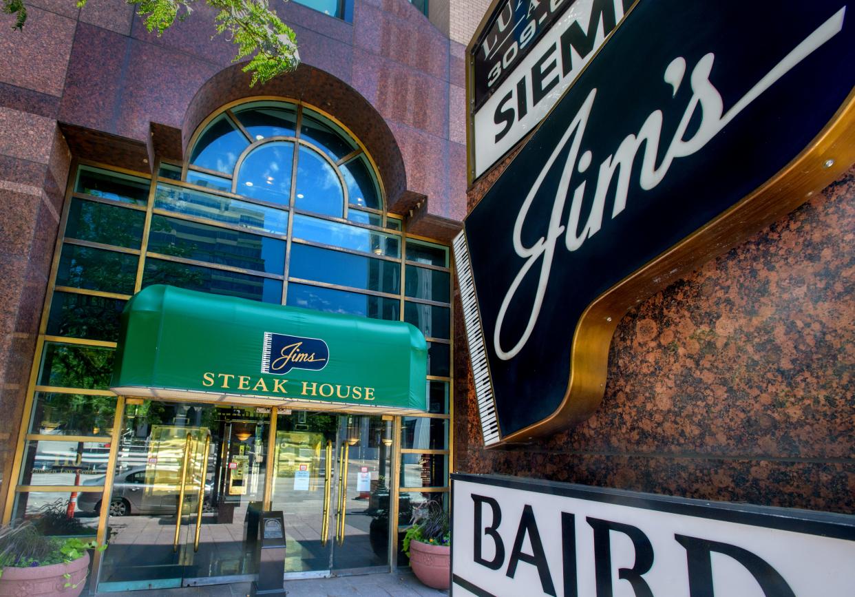 Jim's Steak House at 110 SW Jefferson Avenue in downtown Peoria.