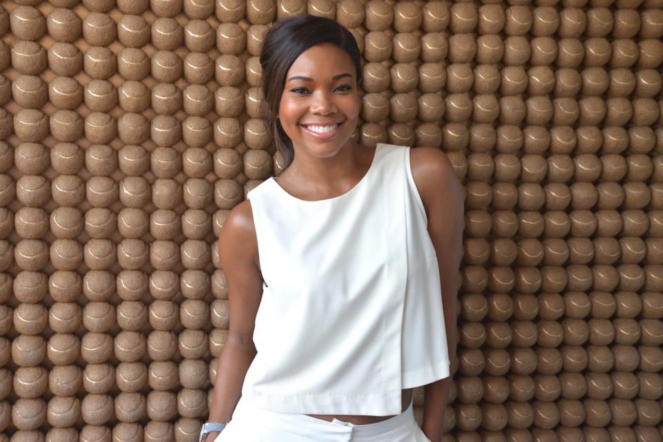 Gabrielle Union treats herself to acupuncture and massages