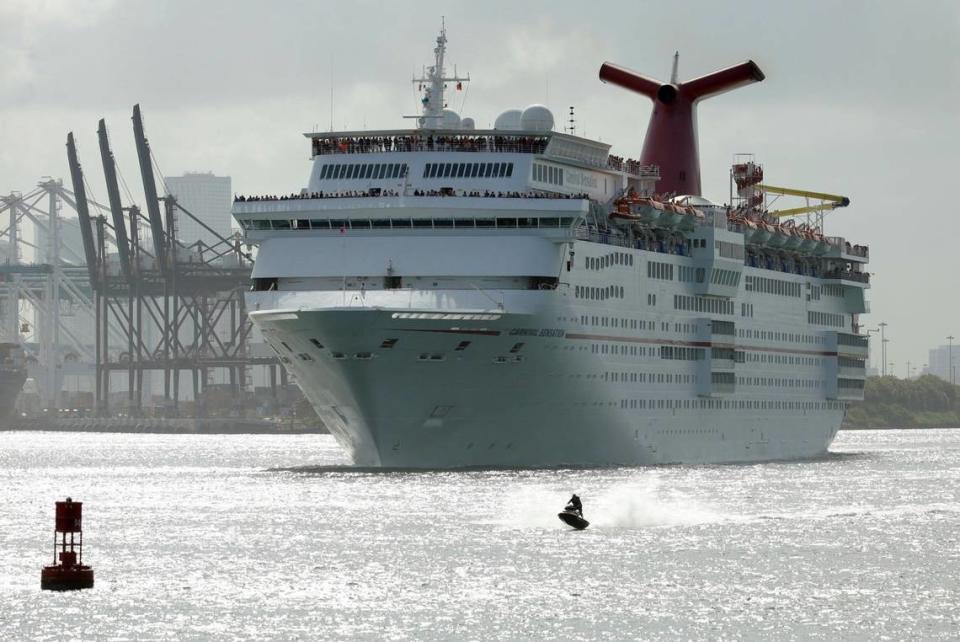 Miami-Dade would waive mandatory rents at Port Miami for cruise companies for more than two years under a COVID relief plan up for a County Commission vote on Tuesday, Oct. 20, 2020 .